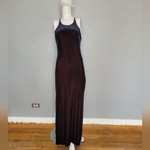Vintage Holt Renfrew Velvet Maxi, VGUC, Size M